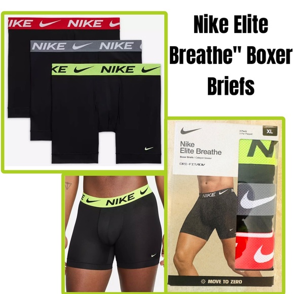 Nike Other - Nike Elite Breathe'' Boxer Briefs